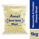 Amul Diced Cheese Blend - 1kg