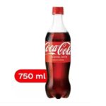 Coca Cola - 750 ml Pet Bottle (Pack of 24), MRP - 40/pc
