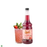 Zone Strawberry Flavored Syrup 1Ltr