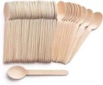 Wooden Spoon 160mm - 100pcs