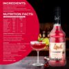 Zone Cranberry Syrup - 1Ltr - Image 2