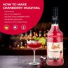 Zone Cranberry Syrup - 1Ltr - Image 3