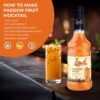 Zone Passion Fruit Syrup - 1Ltr - Image 3